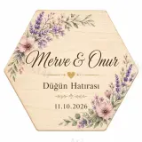 Kişiye Özel Söz Nişan Nikah Düğün Kına Magneti, Kırmızı Detaylı Hatıra Magneti, Yuvarlak Magnet