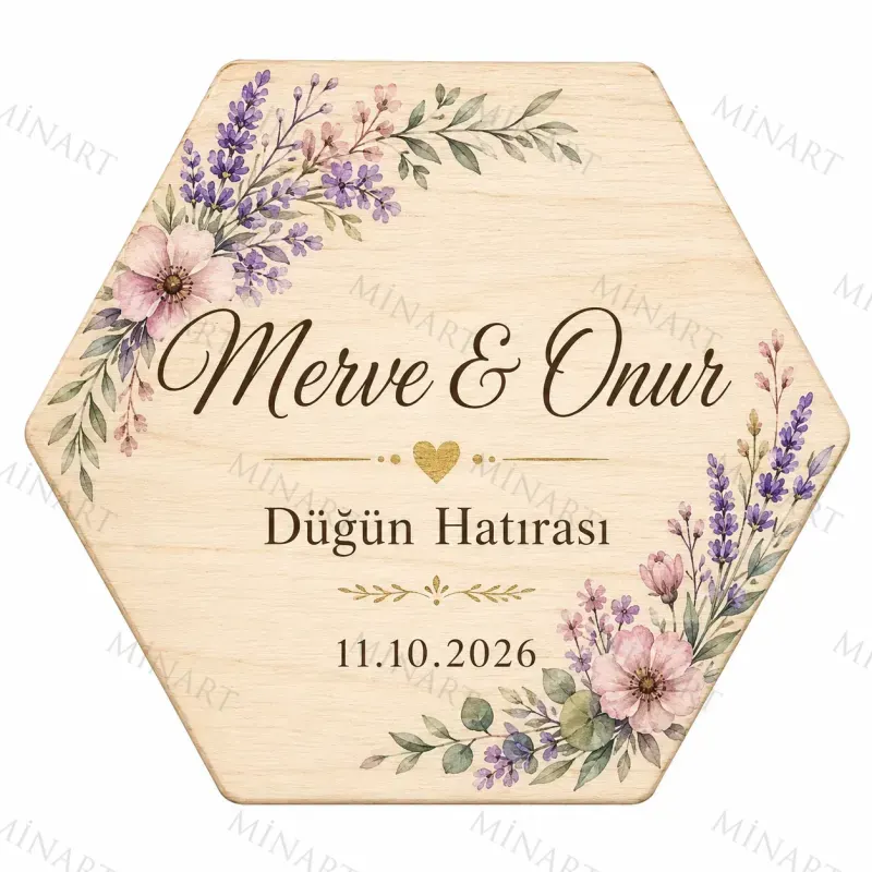 Kişiye Özel Söz Nişan Nikah Düğün Kına Magneti, Kırmızı Detaylı Hatıra Magneti, Yuvarlak Magnet